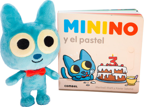 PACK MININO Y EL PASTEL + PELUCHE