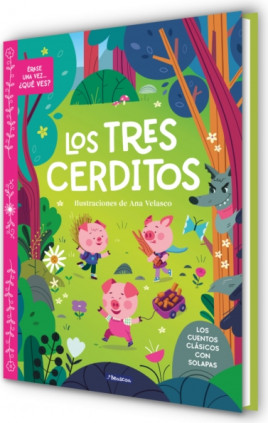 CLASICOS CON SOLAPAS. LOS 3 CERDITOS