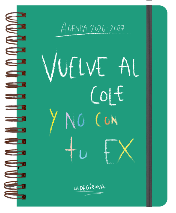 Agenda escolar semanal 2026-2027 La de Girona