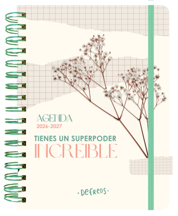 Agenda escolar semanal 2026-2027 Defreds