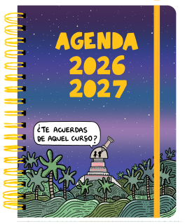 Agenda escolar semanal 2026-2027 72 kilos