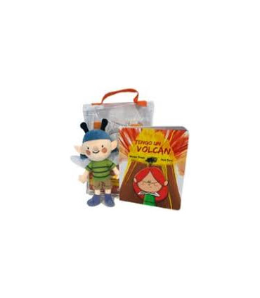 PACK TENGO UN VOLCAN: LIBRO + PELUCHE