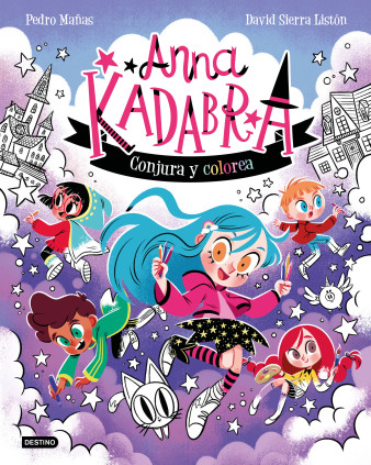 Anna Kadabra. Conjura y colorea