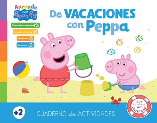 Peppa Pig. Cuaderno de vacaciones . - De vacaciones con Peppa (2 años)
