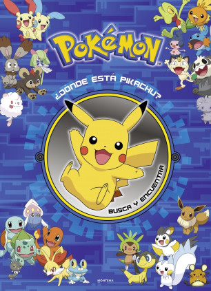 ¿Dónde está Pikachu? Busca y encuentra (Pokémon. Libro juguete)