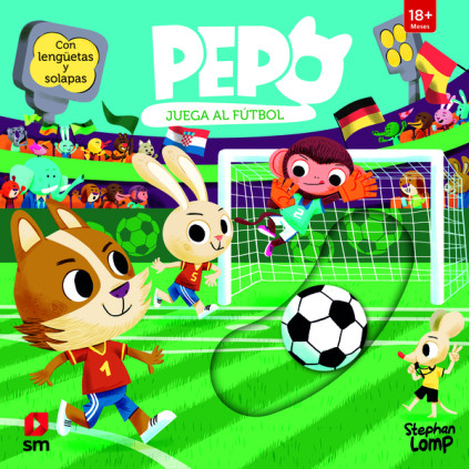 Pepo juega al fútbol