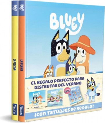 Bluey. Un cuento - ¡A la playa! ¡A la piscina! Pack con dos libros de Bluey para disfrutar del verano