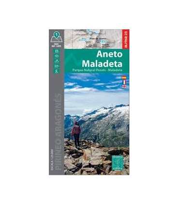 ANETO - MALADETA - MAPA 1:25000 + CARPET