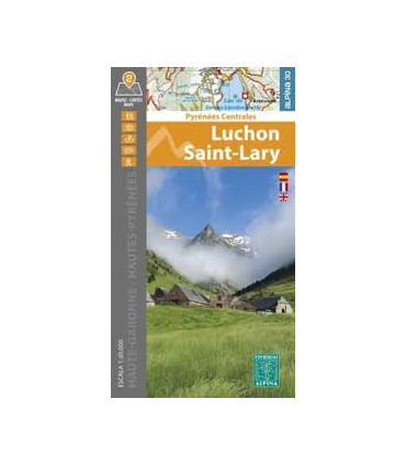 LUCHON - SAINT - LARY -2 MAPES 1:30000 +