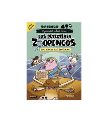 Aprender a leer con... Los Detectives Zoopencos Letra ligada 2. Los dioses del Z