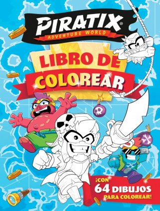 Piratix. Actividades - Libro de colorear