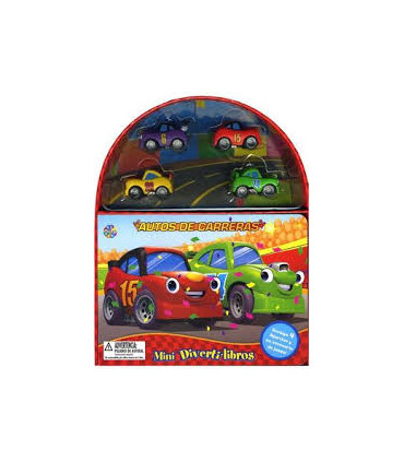 AUTOS DE CARRERAS (MINI DIVERTI-LIBROS)