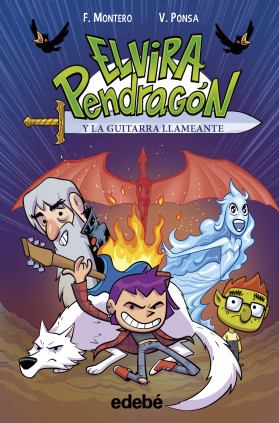 ELVIRA PENDRAGÓN Y LA GUITARRA LLAMEANTE