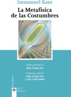 La metafísica de las costumbres