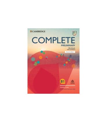 Complete Preliminary Second edition. Workbook with answers with Audio Download.