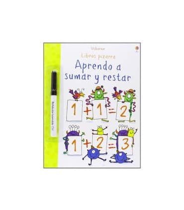 APRENDO A SUMAR LIBRO PIZARRA