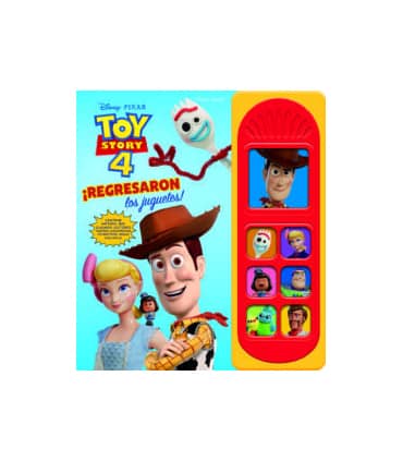 LIBRO MUSICAL 7 BOTONES TOY STORY 4 LSD