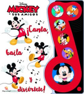 LA NOTA MUSICAL MICKEY Y AMIGOS LMN 6B