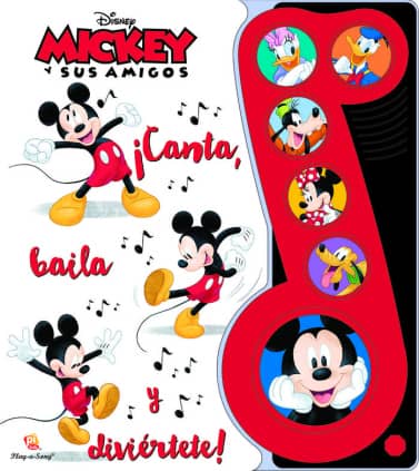 LA NOTA MUSICAL MICKEY Y AMIGOS LMN 6B