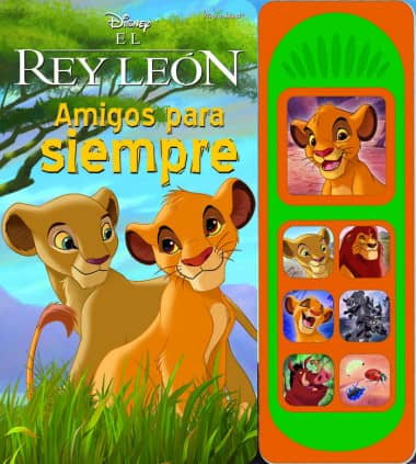 LIBRO MUSICAL 7 BOTONES REY LEON LSD