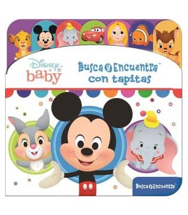 BUSCA Y ENCUENTRA CON TAPITAS DISNEY BABY