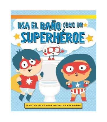 USA EL BAÑO COMO UN SUPERHEROE
