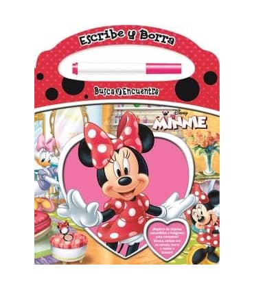 PINTAR Y BORRAR MINNIE MOUSE WELF