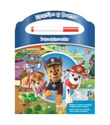 PINTAR Y BORRAR PATRULLA CANINA WELF