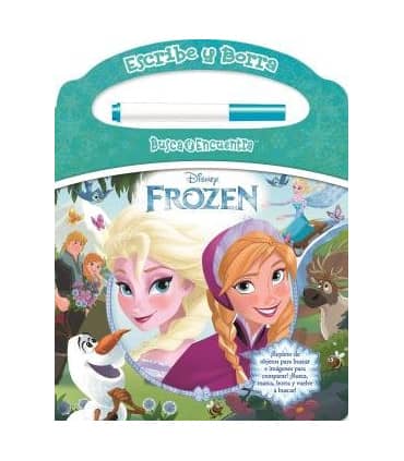 PINTAR Y BORRAR FROZEN WELF