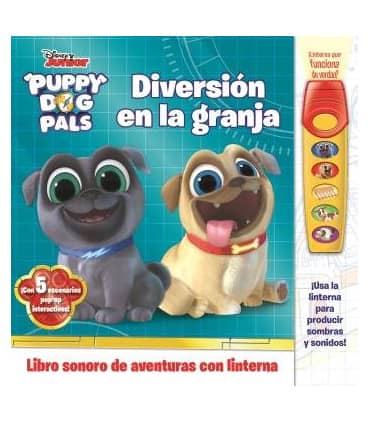 DIVERSION EN LA GRANJA. LIBRO CON LINTERNA PUPPY DOG PALS. FAB