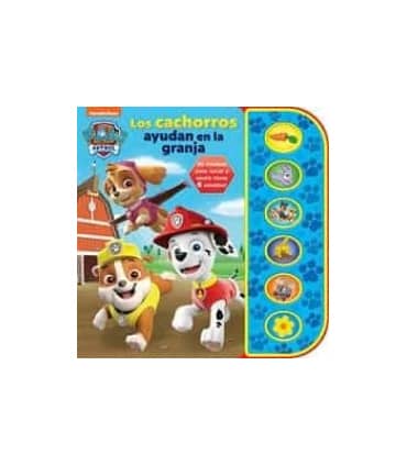 LOS CACHORROS AYUDAN EN LA GRANJA. PATRULLA CANINA