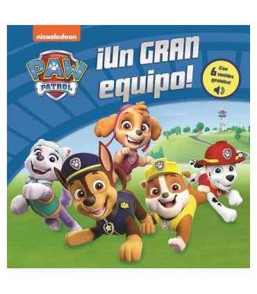 UN GRAN EQUIPO PATRULLA CANINA CON 6 SONIDOS GENIALES