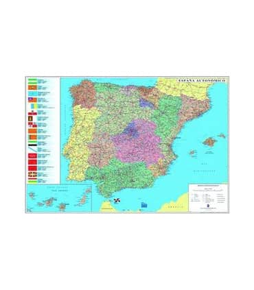 MAPA MICHELIN ESPAÑA-PORTUGAL-PLASTICO