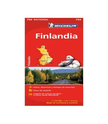 MAPA NATIONAL FINLANDIA