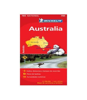 MAPA MICHELIN AUSTRALIA   785   2012