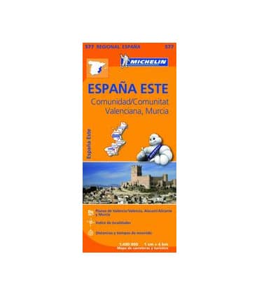 Mapa Regional Comunidad Valenciana, Murcia