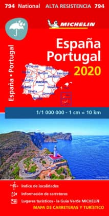 Mapa National España - Portugal 2020 "Alta Resistencia"