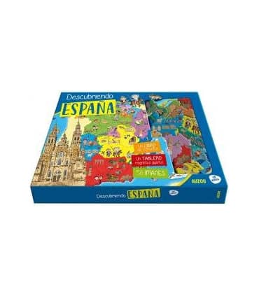 TABLERO MAGNETICO. DESCUBRIENDO ESPAÑA