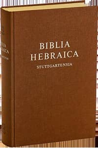 Biblia Hebraica Stuttgartensia
