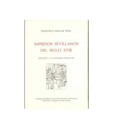 Impresos sevillanos del siglo XVIII