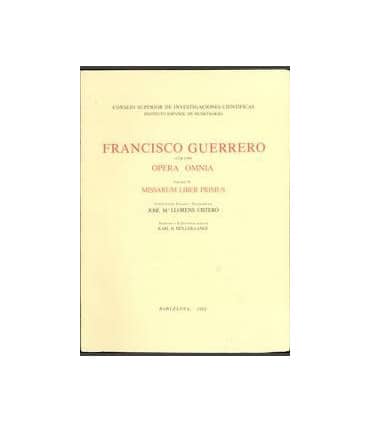 Opera omnia. Tomo IV. Missarum liber primus