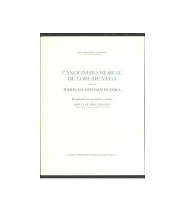 Cancionero musical de Lope de Vega . Tomo II. Poesías sueltas puestas en música