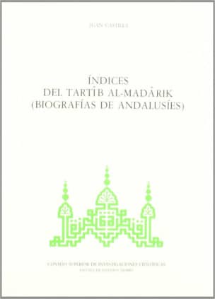 Índices del Tartib al-madarik (Biografías de andalusíes)