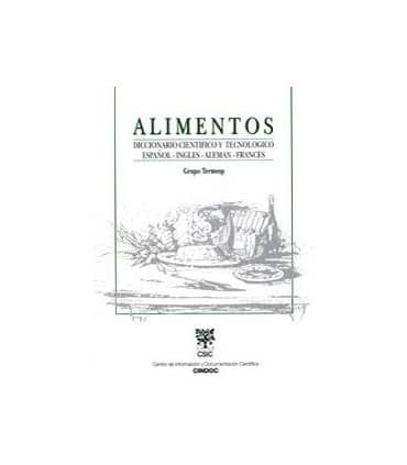 Alimentos: diccionario científico y tecnológico español-inglés-alemán-francés