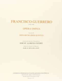 Opera omnia. Tomo IX. Misarum liber quintus