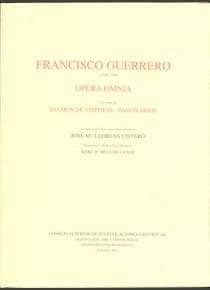 Opera omnia. Tomo XI. Salmos de vísperas. Pasionarios