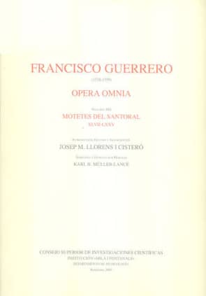 Opera omnia. Tomo XIII. Motetes del santoral XLVII-LXXV