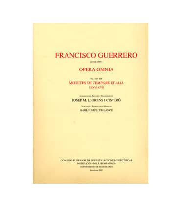 Opera omnia. Tomo XIV. Motetes de tempore et alia LXXVI-CVII
