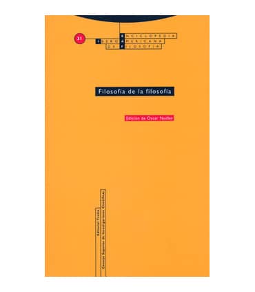 Filosofía de la filosofía