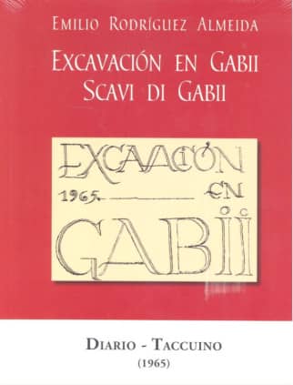 Excavación en Gabii : diario (1965)  Scavi di Gabii : taccuino (1965)